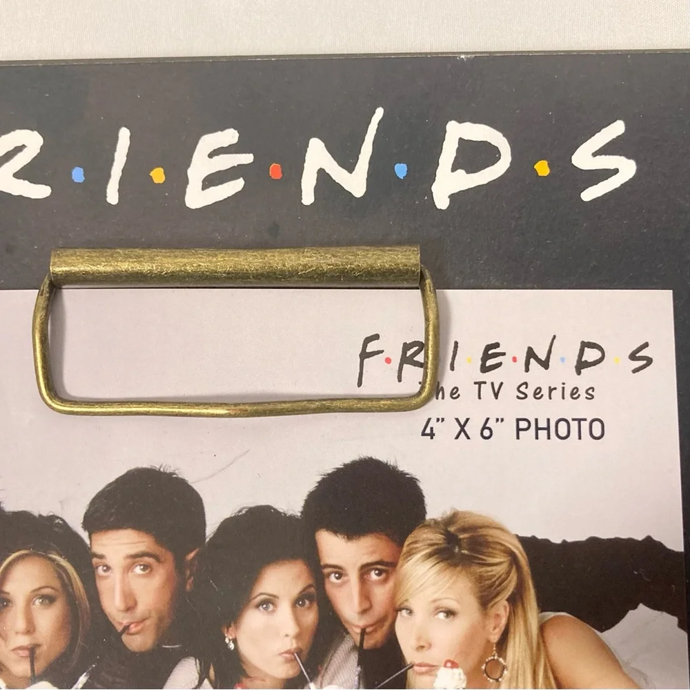 FRIENDS The TV Series 4” x 6” Wooden Easel Back Picture Frame